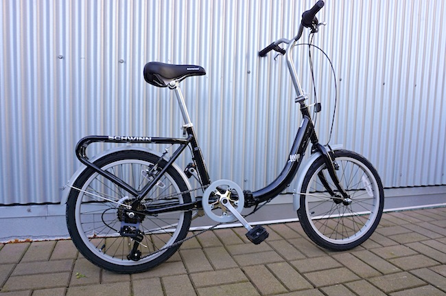 schwinn loop folding bike